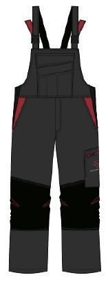 Massey Ferguson Bib and Brace Overalls (Adults)