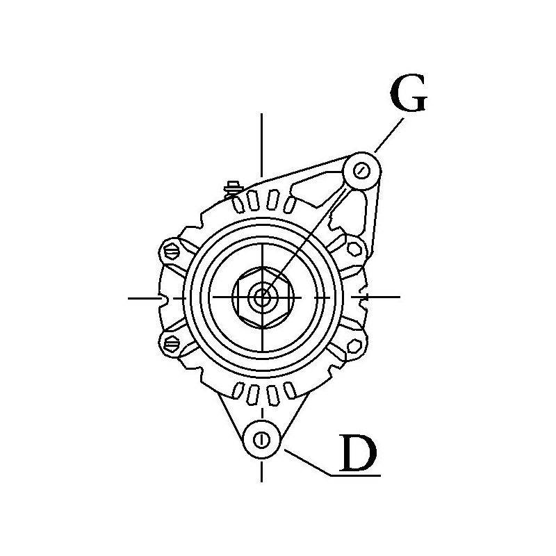 Thumbnail: IA1023 - ISKRA ALTERNATOR