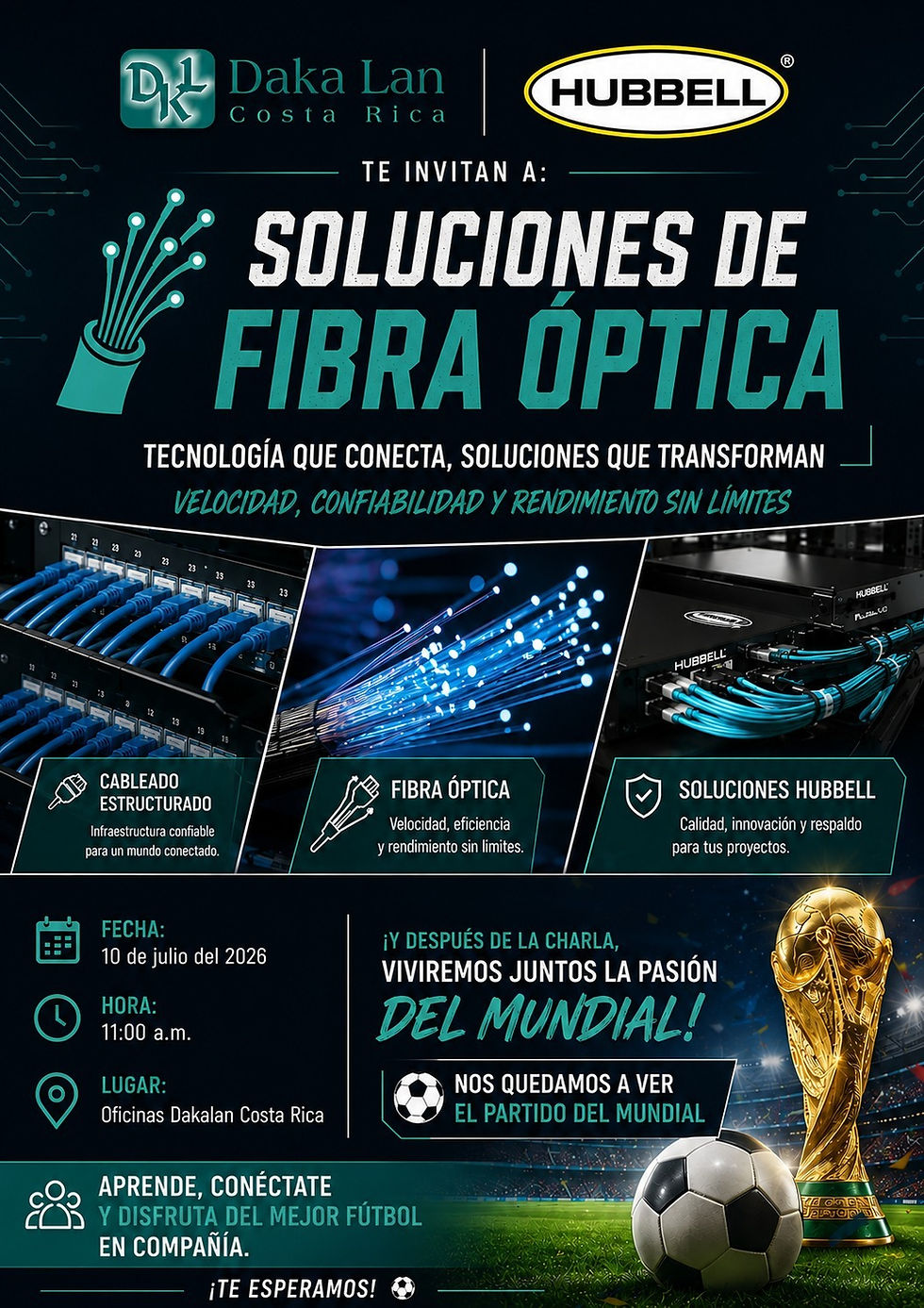 Charla de Soluciones de Fibra