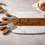Thumbnail: Personalized Marble & Wood Cheese Board with Knife Set