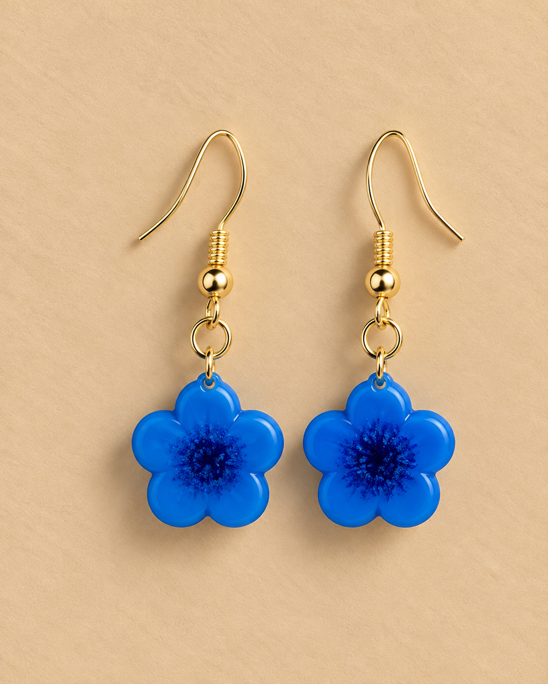 Azure Bloom Earrings