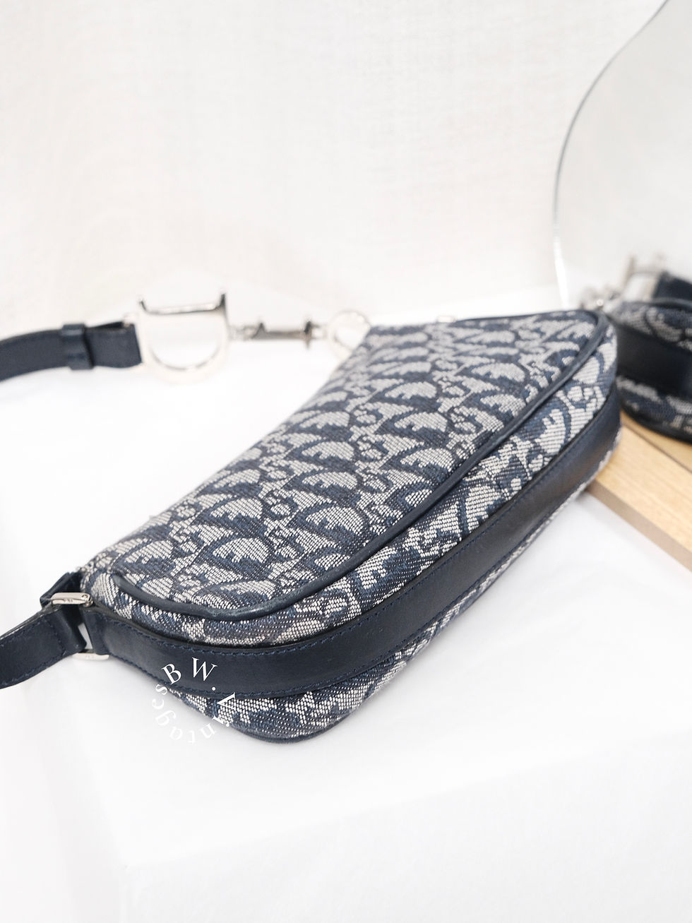 縮圖：Dior - Signature D Buckle Oblique Pochette (Vintage)