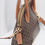 Thumbnail: Celine - Brown Macadam Mini Alma Bag with Original Strap (Vintage)