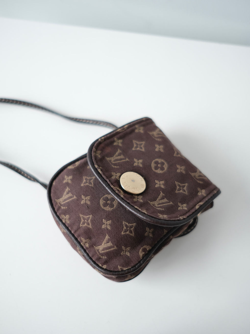 Thumbnail: Louis Vuitton - Denim Monogram Mini Crossbodybag (Vintage)