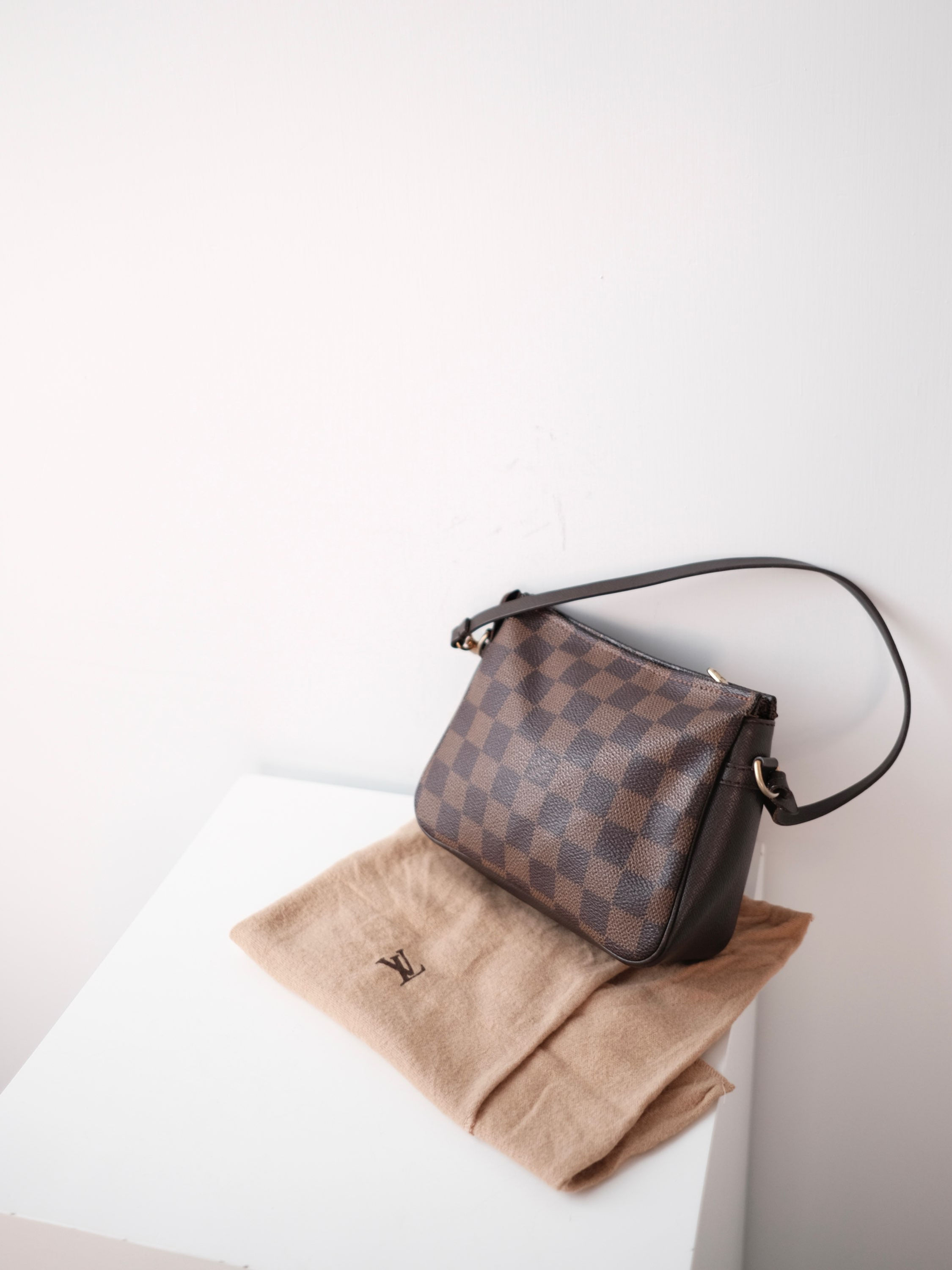 Louis Vuitton - Damier Ebene Shoulderbag with Dust Bag (Vintage from 2001)
