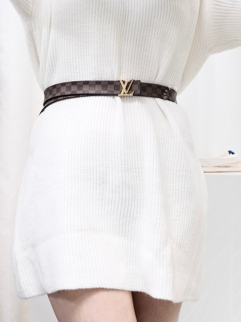 Thumbnail: Louis Vuitton - Iconic 23MM Damier Ebene Belt (Pre-Owned)