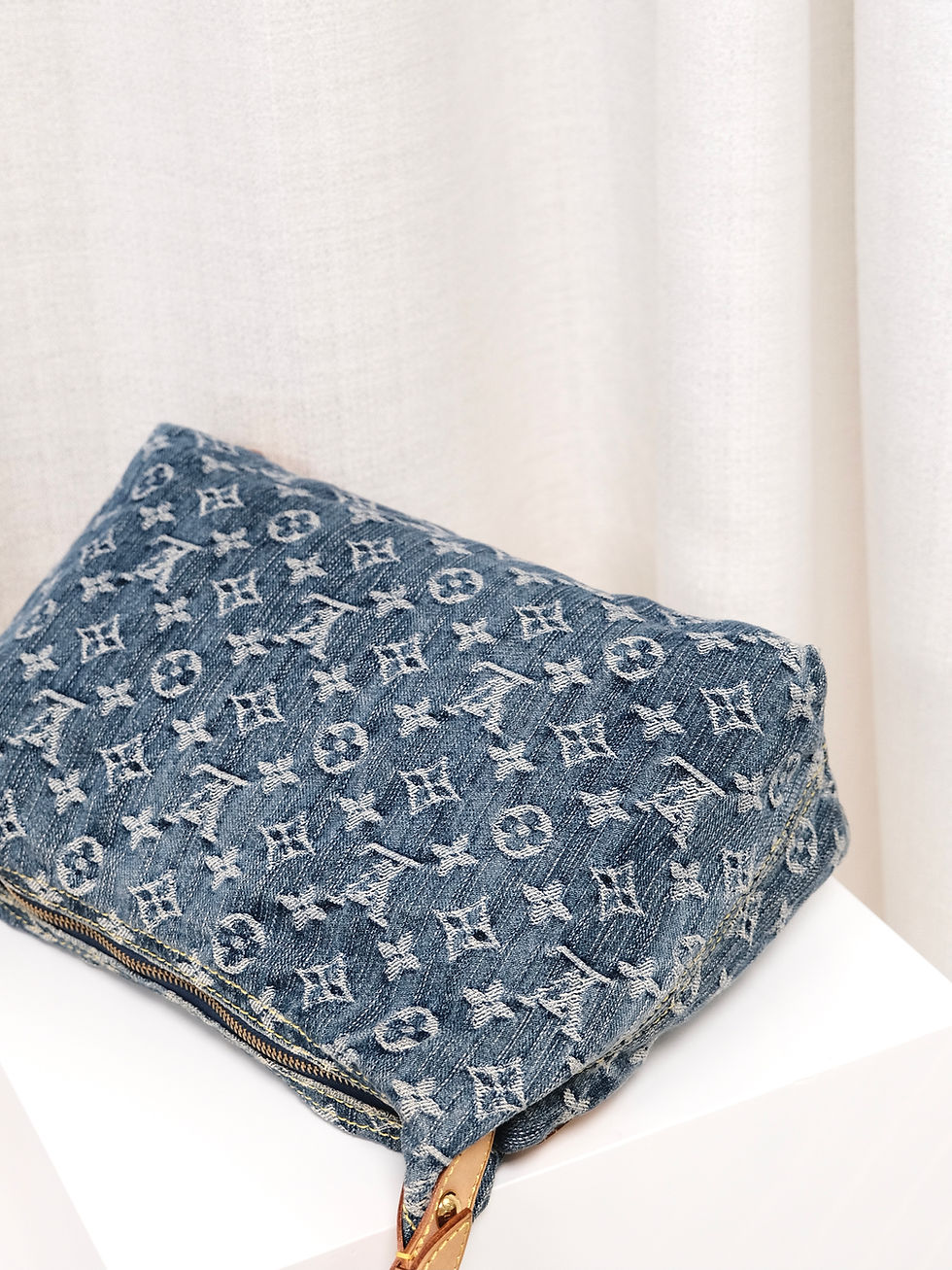 縮圖：Louis Vuitton - Monogram Denim Baggy PM Shoulderbag (Vintage)