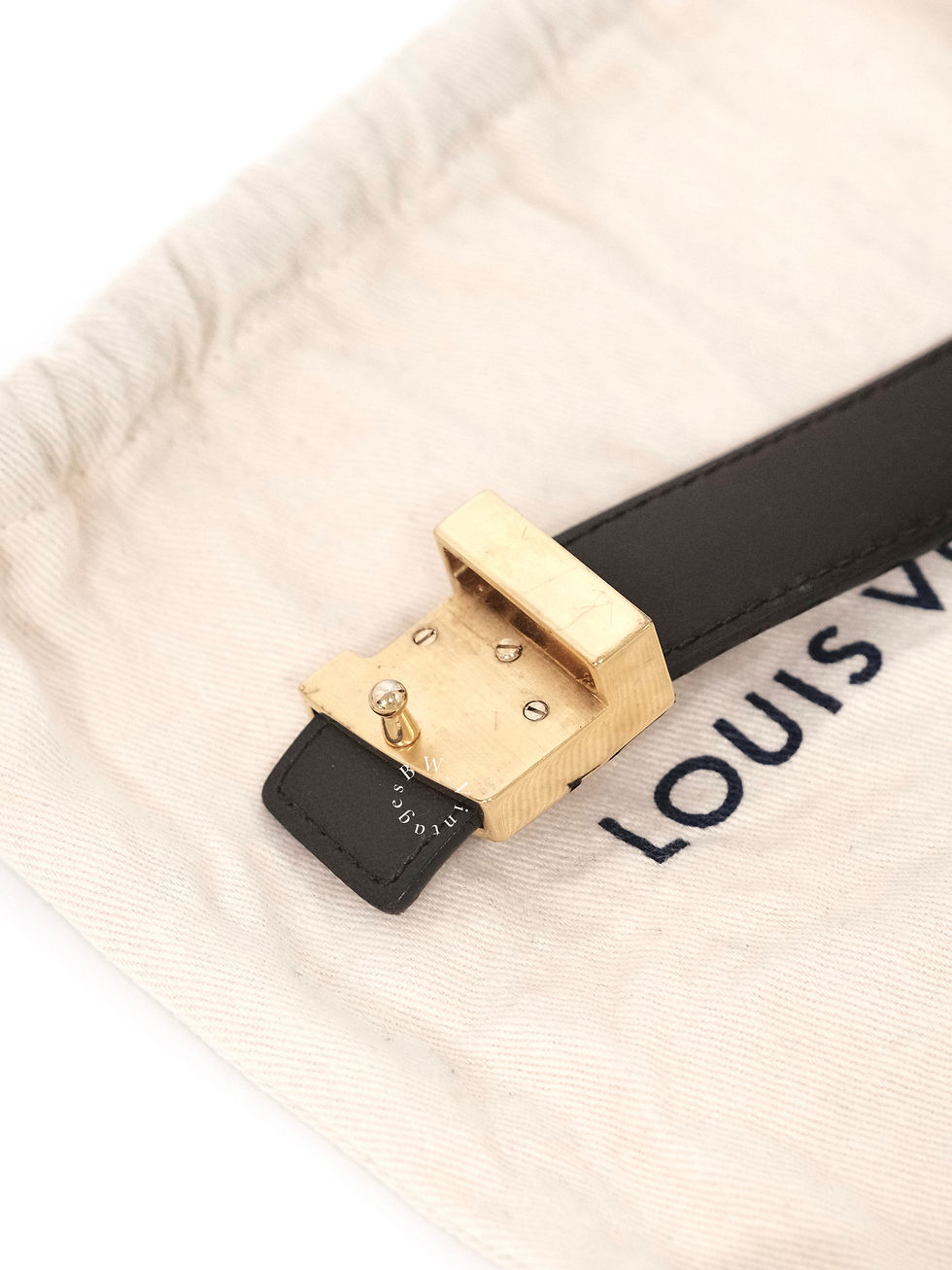 縮圖：Louis Vuitton - Iconic 23MM Damier Ebene Belt (Pre-Owned)