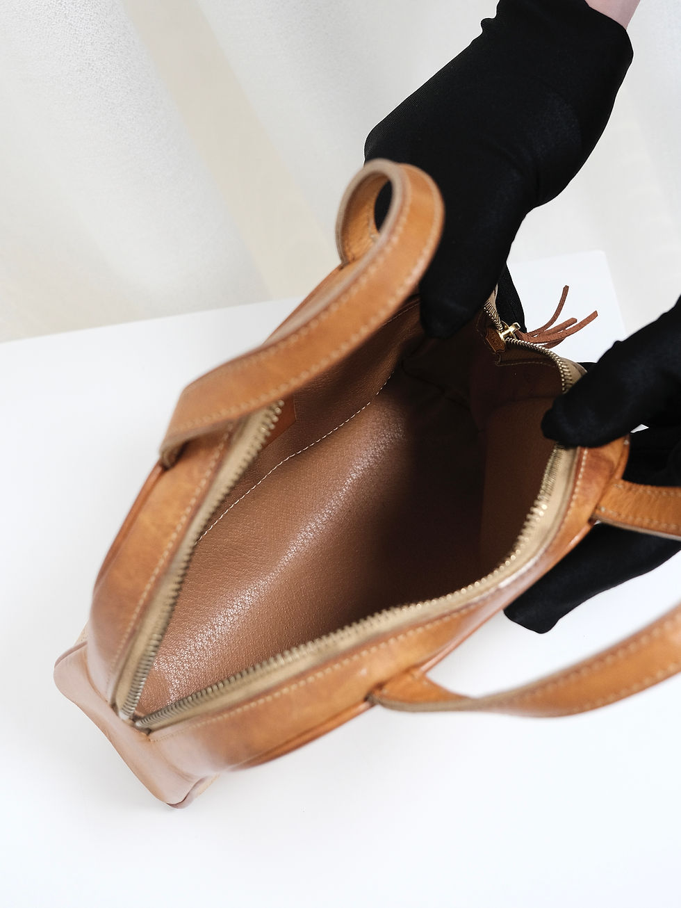 縮圖：Celine - Mocha Macadam Handbag (Vintage from 2000)