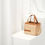 Thumbnail: Celine - Beige Macadam Mini Tote Bag (Vintage)