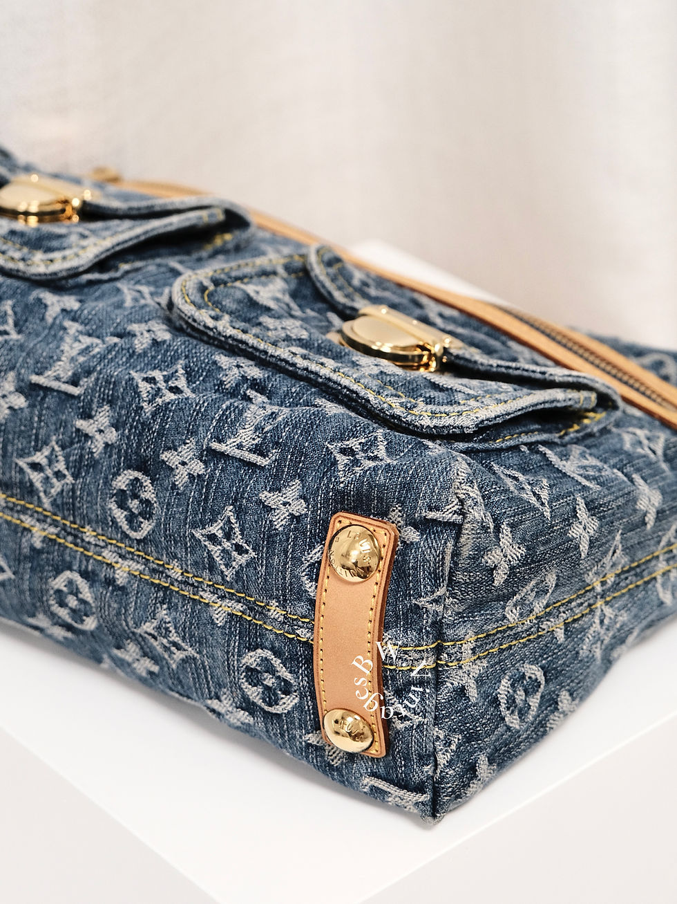 縮圖：Louis Vuitton - Monogram Denim Baggy PM Shoulderbag (Vintage)