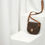 Thumbnail: Celine - Brown Macadam Mini Crossbodybag (Vintage)