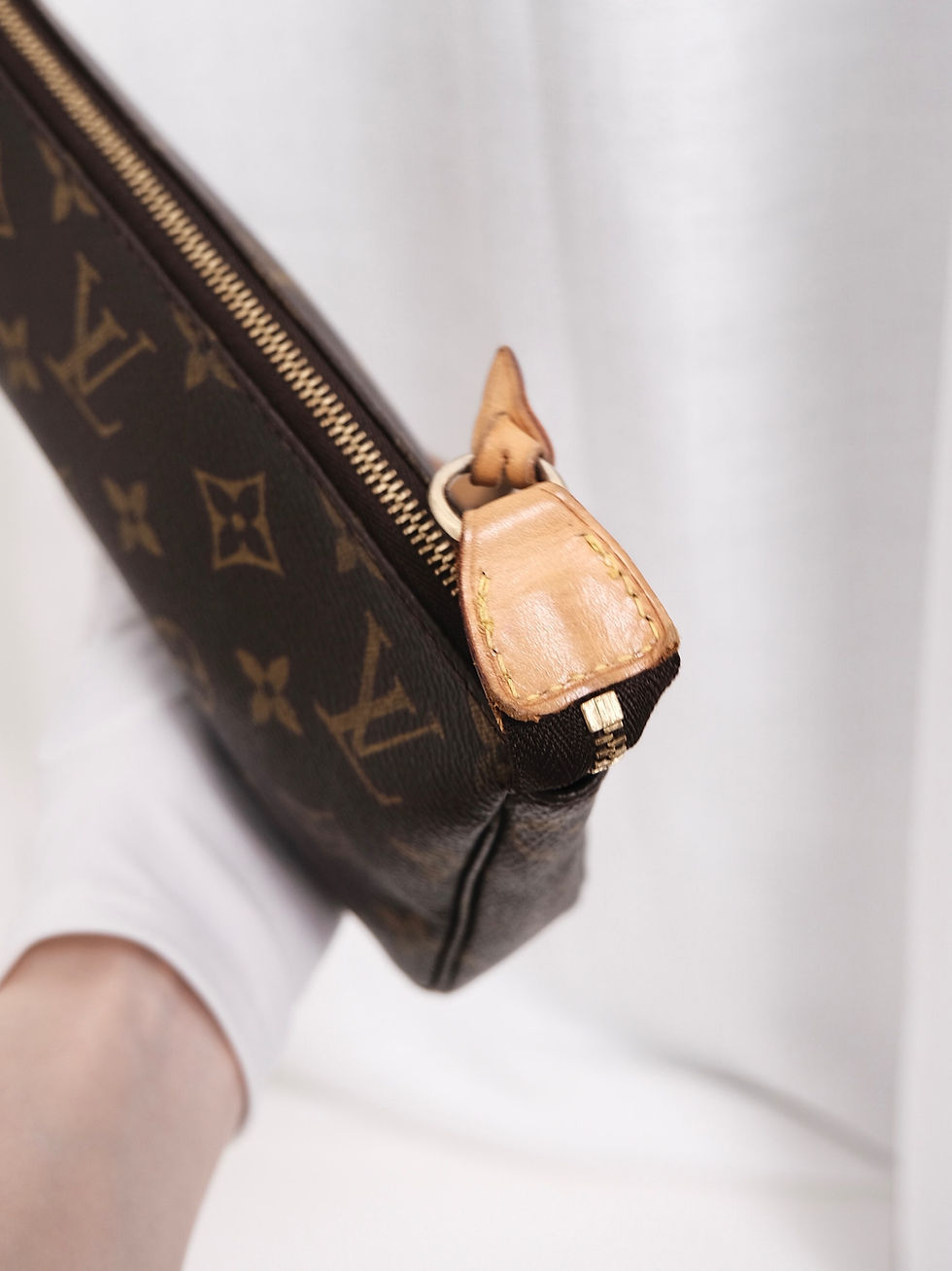 Thumbnail: Louis Vuitton - Monogram PM Pochette with Dust Bag (Vintage from 2002) 