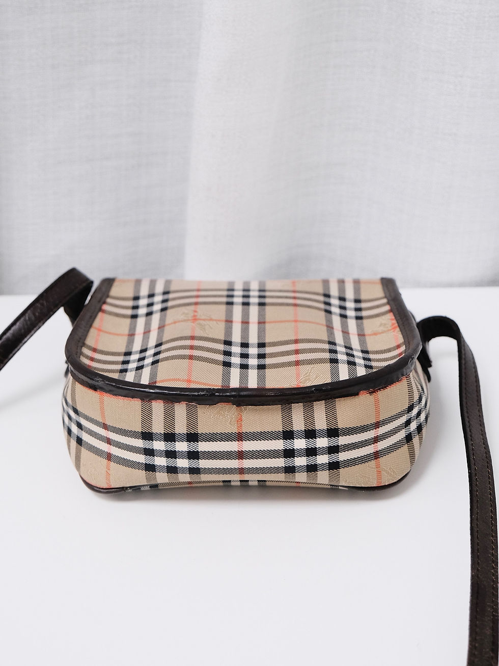 縮圖：Burberry - Plaid Mini Crossbodybag (Vintages from 1990s)