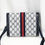 Thumbnail: Gucci - Navy GG Monogram 18cm Envelope with Strap and Box (Vintage)