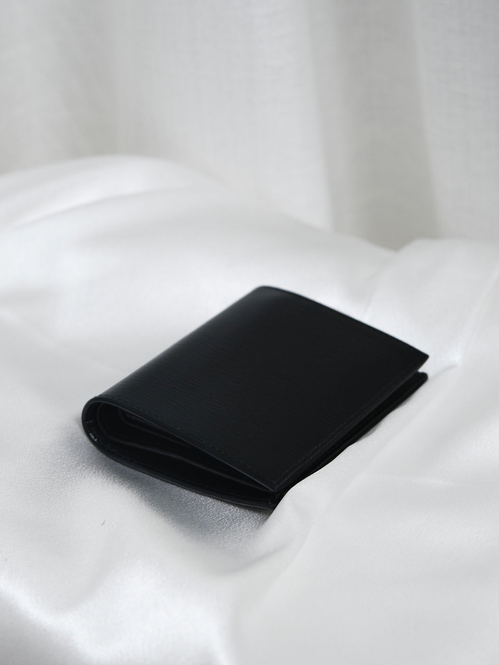 縮圖：Prada - Black Leather Purse with Box (Pre-owned)