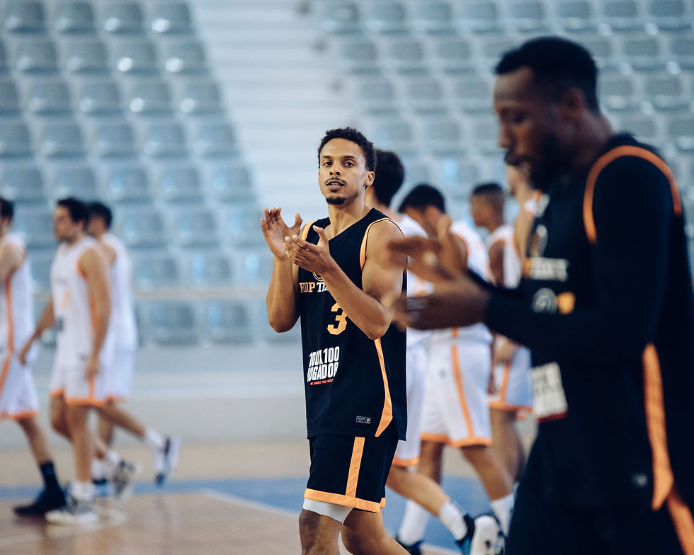 Brandon Cotton during HoopTicket Elite Exposure Camp in Spain