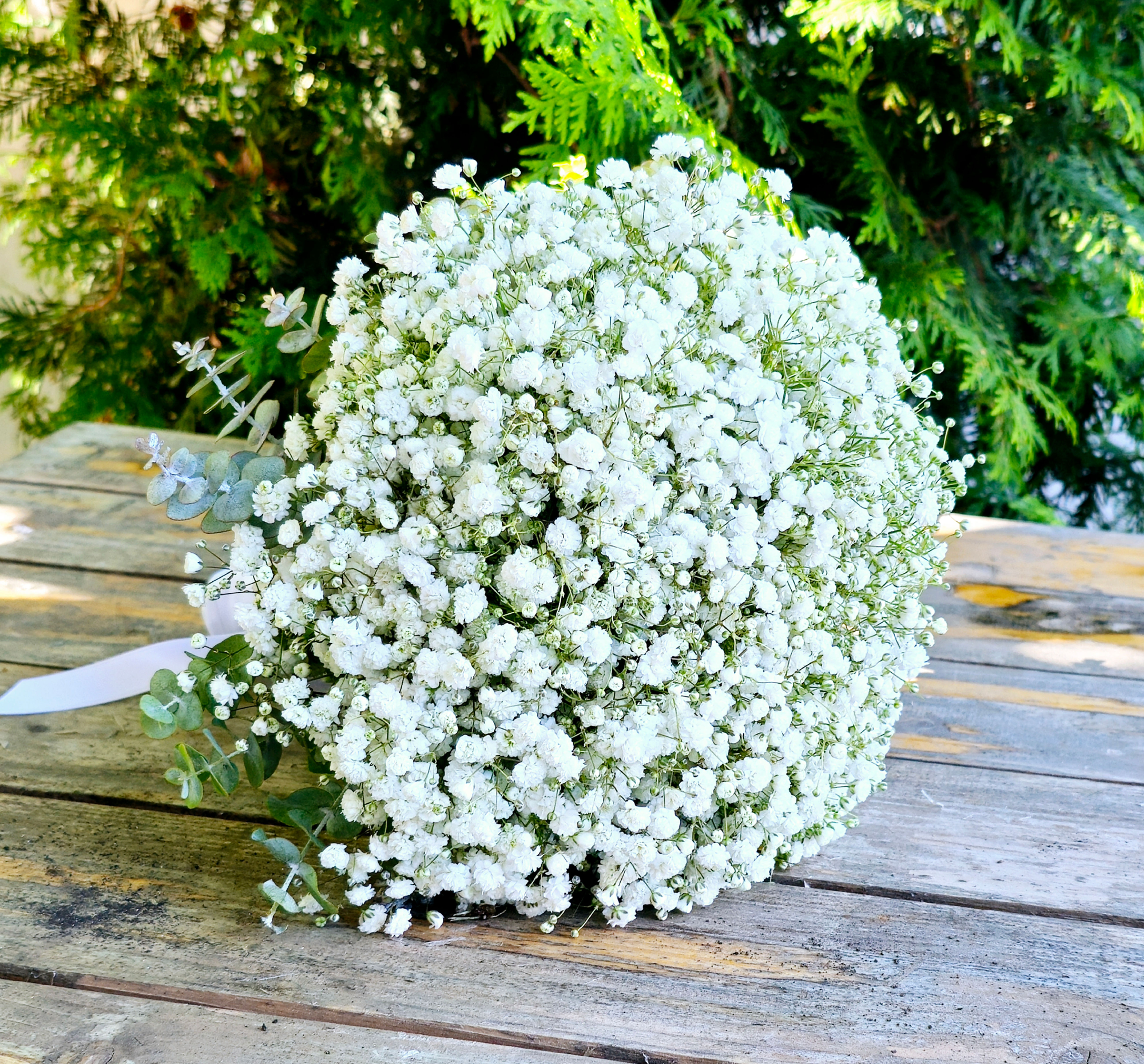 Buchet mireasa gypsophila  - floarea miresei