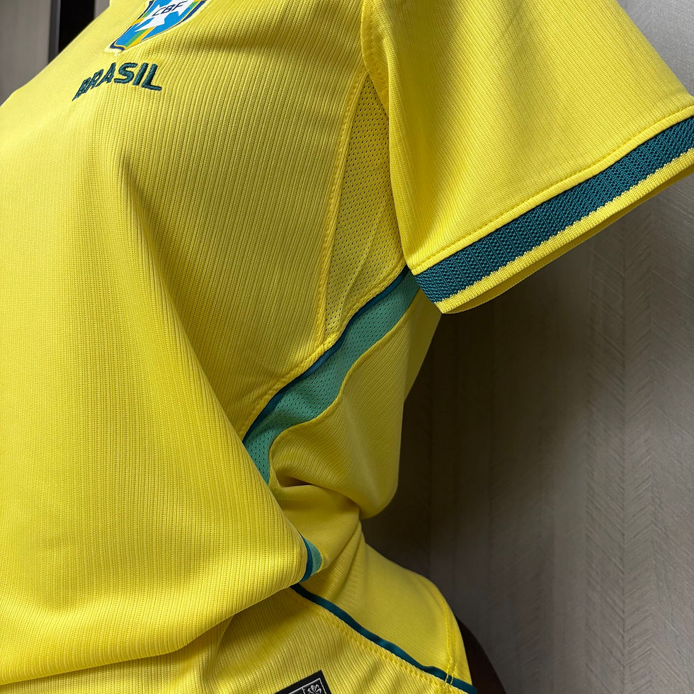 Miniatura: Camisa Seleção Brasileira 26/27 - Torcedor Jordan Feminina - Amarela