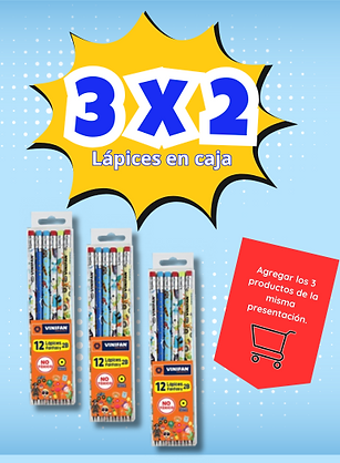 Oferta especial en lápices en caja, Vinifan