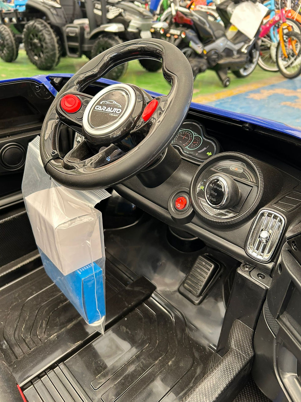 Miniatura: MINI ON 12v MANE BLU GIGANTE