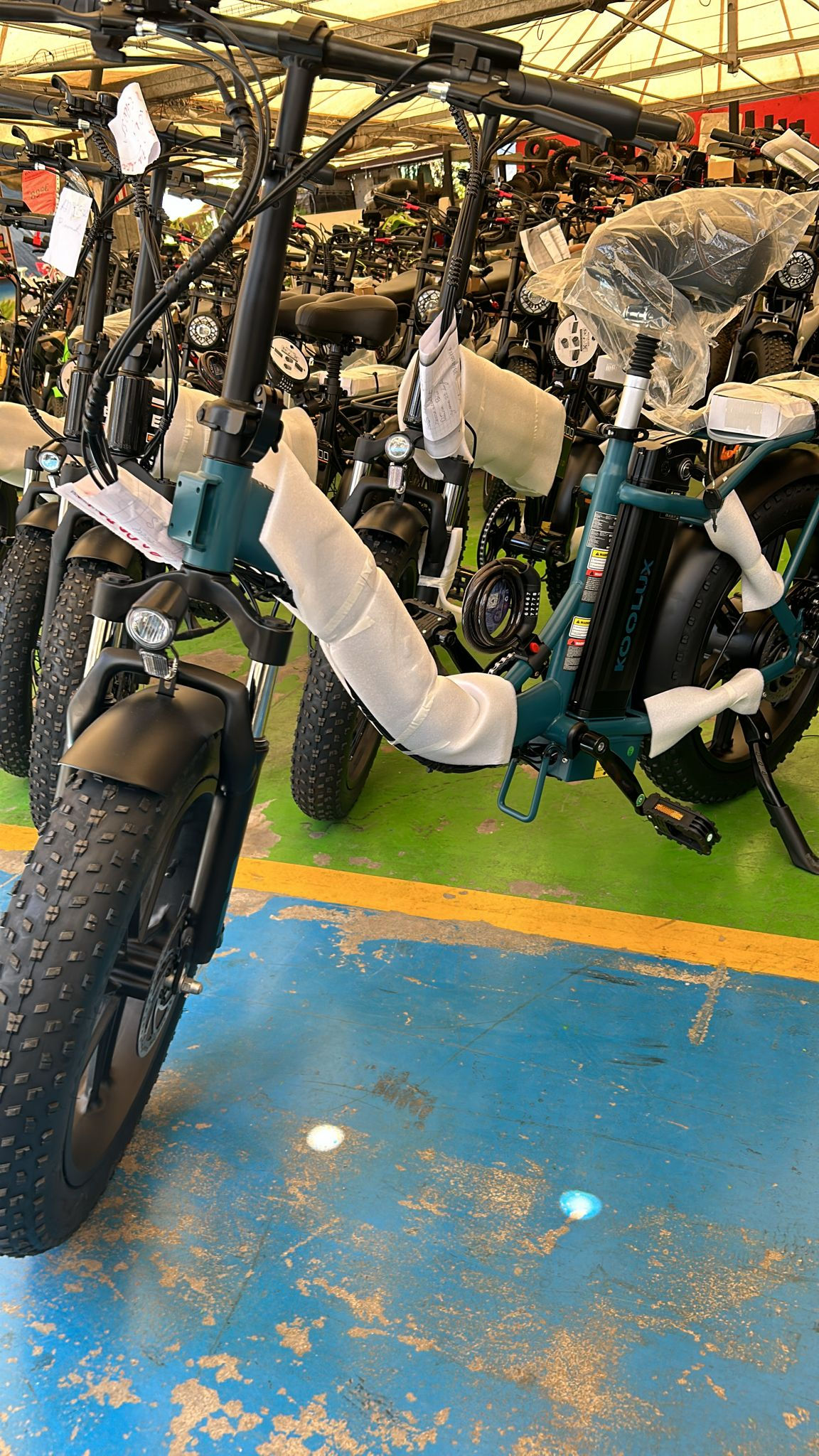 Bici elettrica 750W motore Brushless 48 v15ah batteria al litio