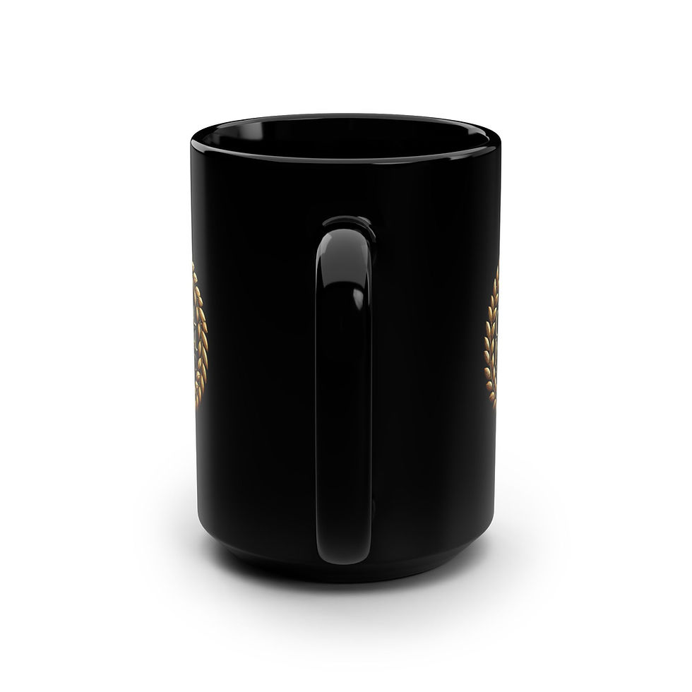 Thumbnail: Black Mug, 15oz