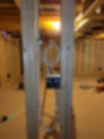 Basement electrical rough in
