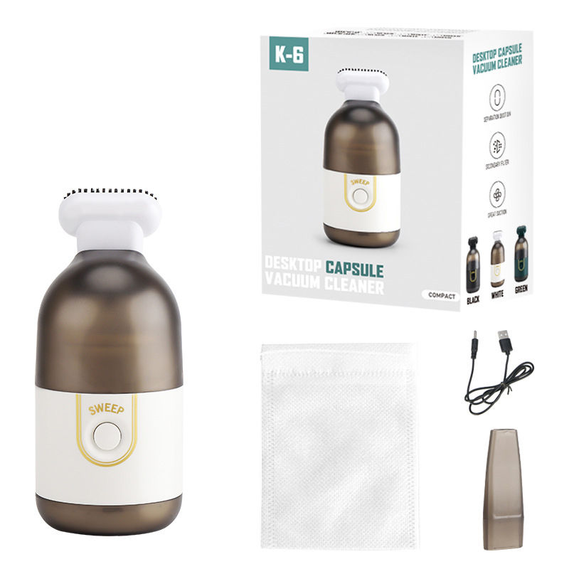 Mini Portable Wireless Vacuum Cleaner – USB Rechargeable Dust Cleaner