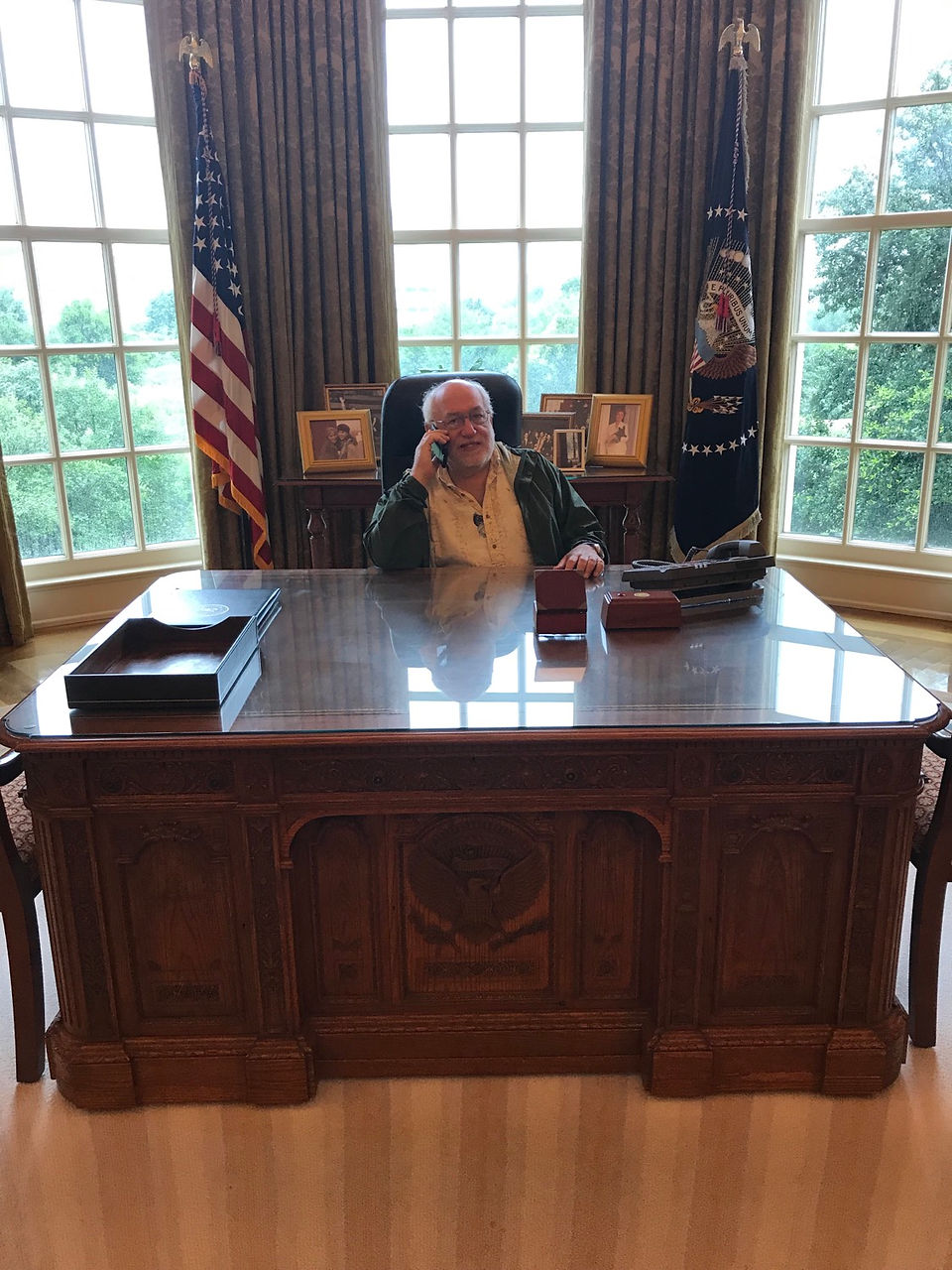 My dad as POTUS