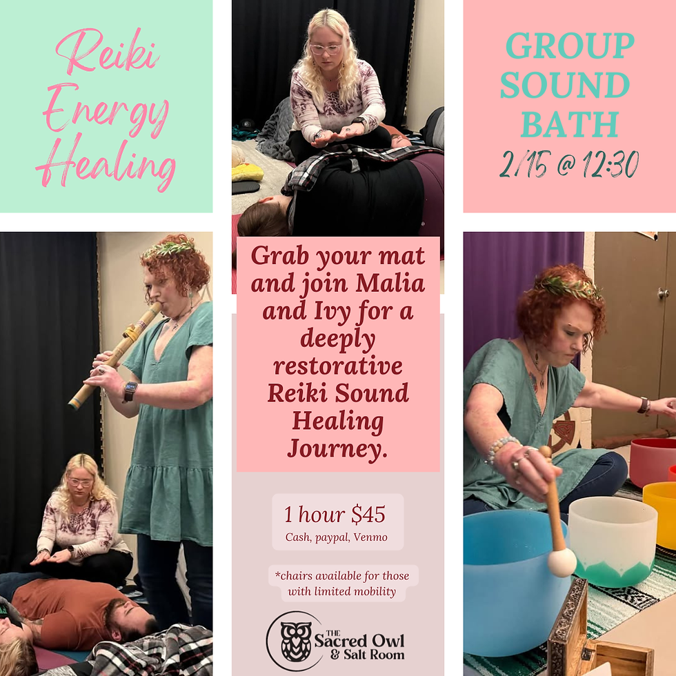 Reiki Sound Bath