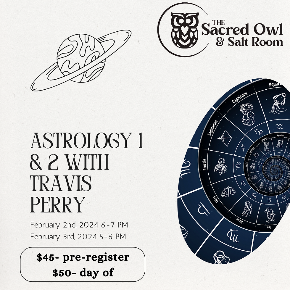 Astrology 1 and 2 with Travis Perry