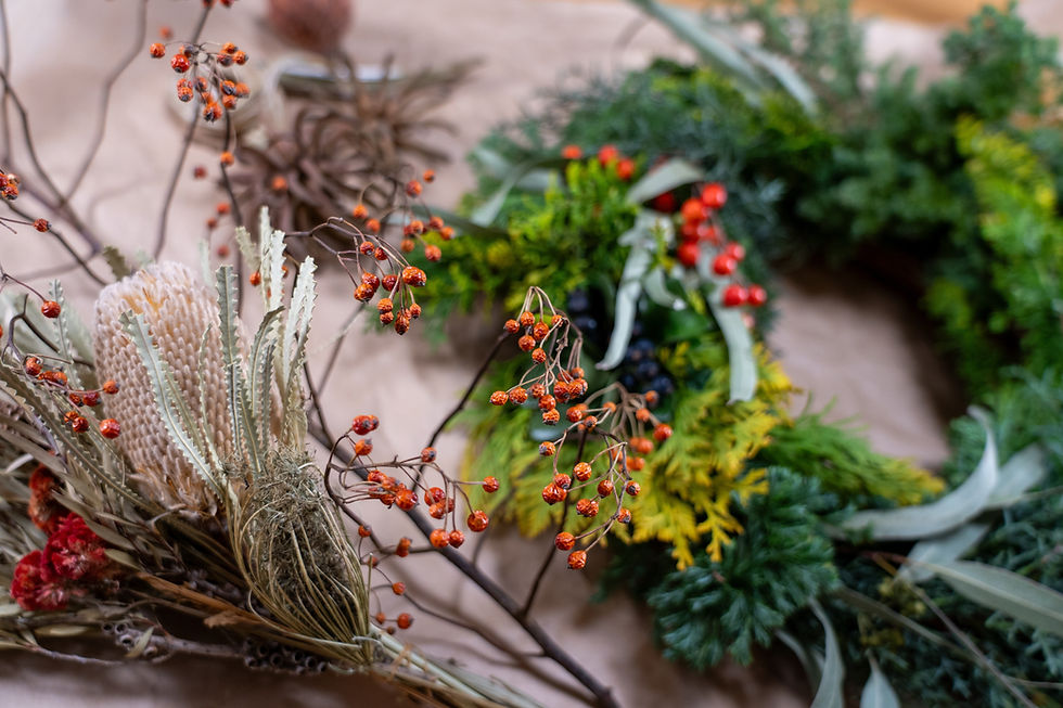 Autumn Wreath Workshop & French Breakfast