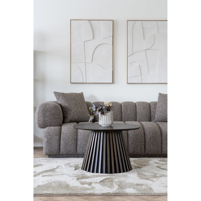 Miniaturbild: Aurora Sofa - Brown 106x226x69 cm