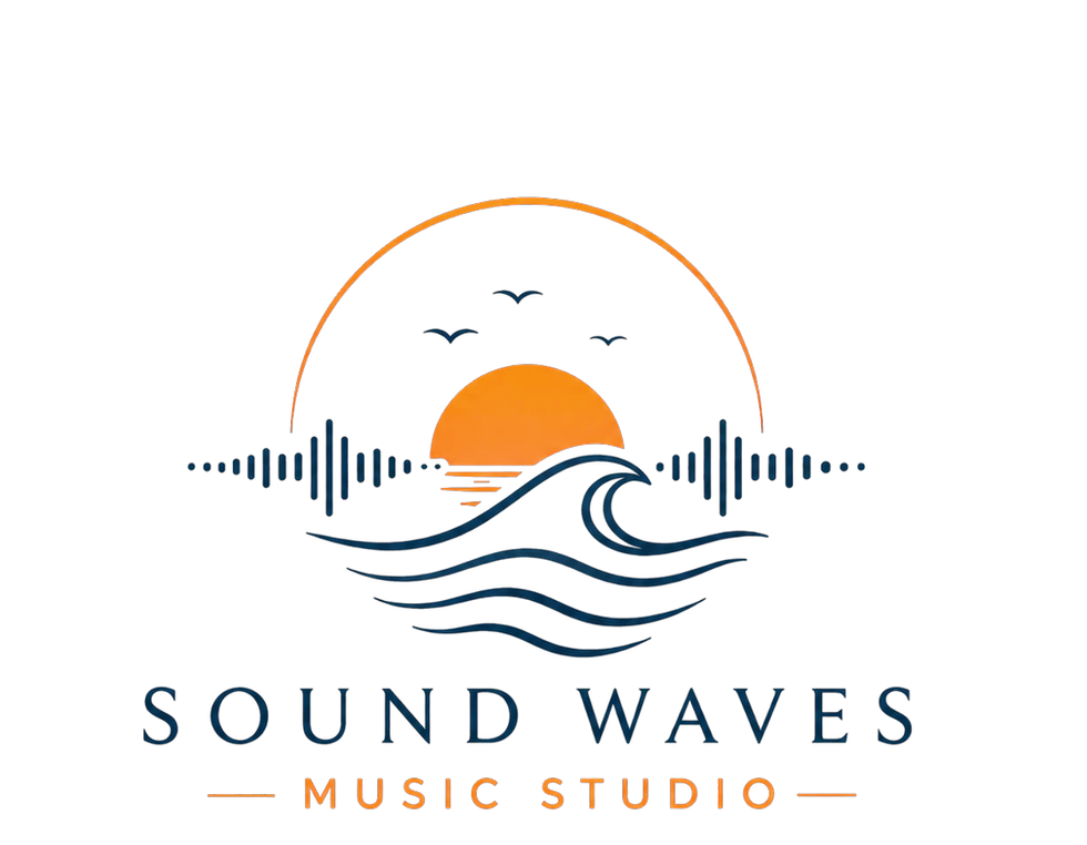 Company Logo. Sound Waves Music Studio