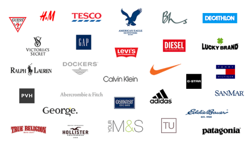 big clothes brands