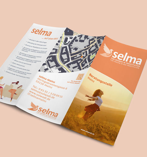 Selma Flyer gestaltet von Mowek Grafikdesign