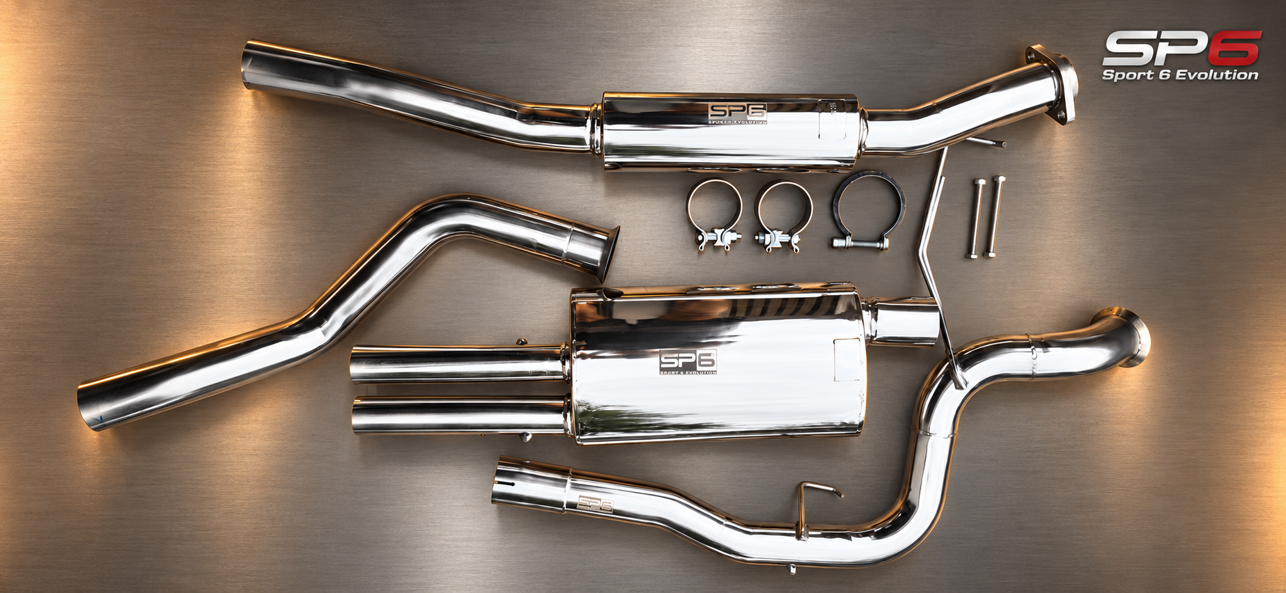 Ligne d' échappement Inox 63 mm Renault 21 Turbo 2 roues HOMOLOGUE