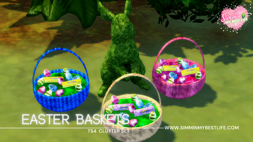 EASTER BASKET DECO SET