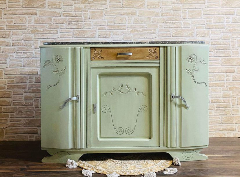 Buffet vert - a travers le temps