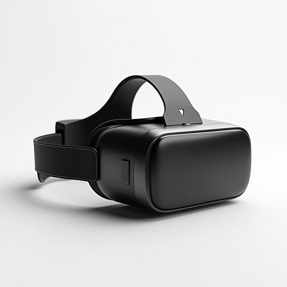 Futuristic VR Headset