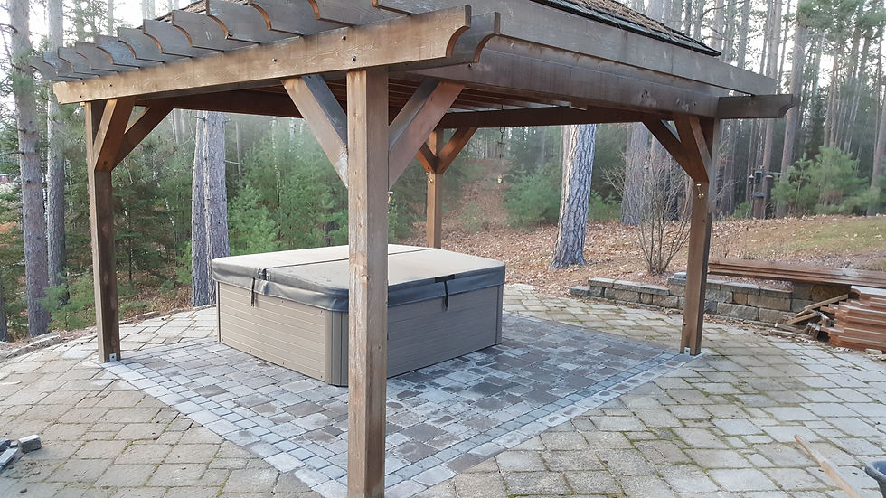 Pergola patio