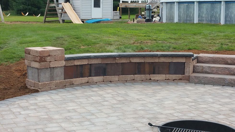 Custom inset block work