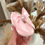 Thumbnail: Girls Soft Sole Diamanté Bow Shoe - Pink