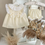 Miniaturbild: Girls Marco Bow Top and Panties - Lemon