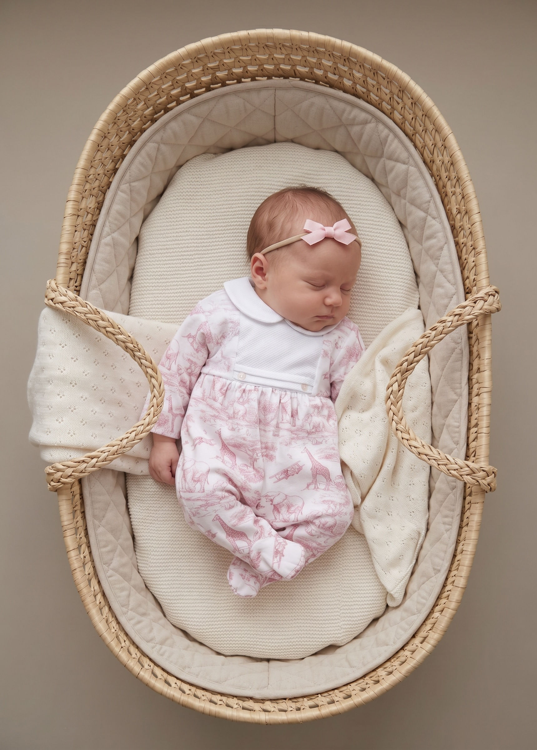Baby Safari Velour - Pink