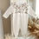 Miniature : Baby Girl Garden Picnic Ruffle Babygrow 