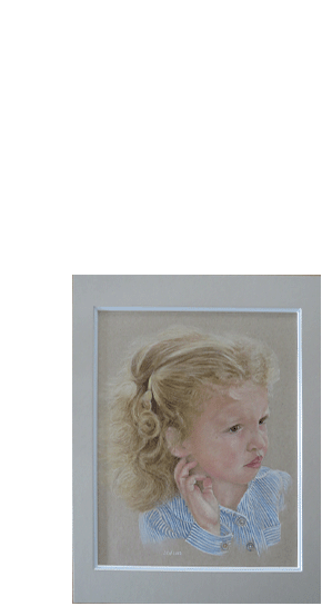 Portrait of little girl