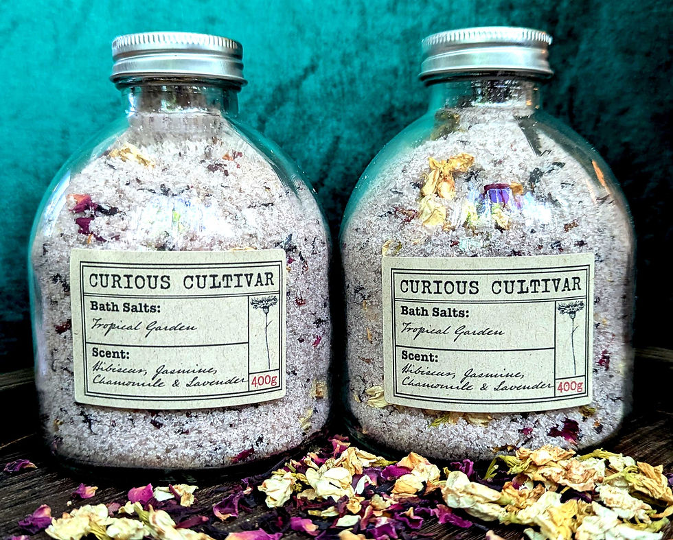 Image of bottle of bath salts