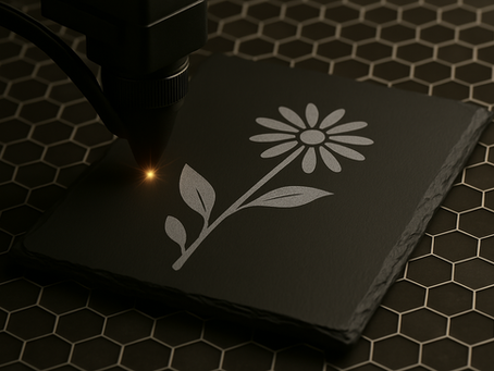gravure laser sur ardoise